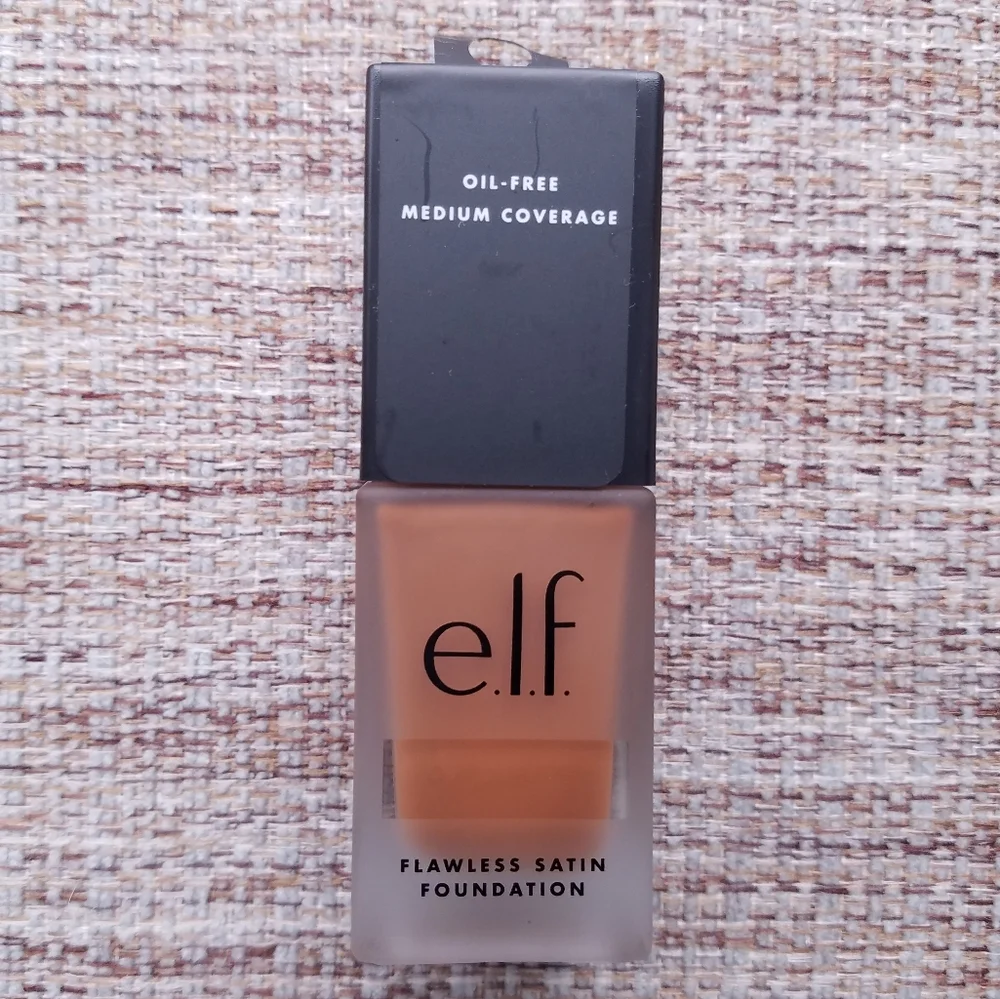 💋 4 for $12 ELF Chocolate Flawless Satin Foundation e.l.f. 560 #81387, New